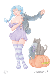 Cosplay sorcière 2025